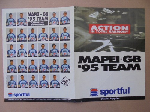 Cartolina ciclismo team - -,