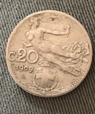 Rara 20 Centesimi Lira