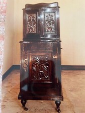 Comodino como alto intarsiato - como,