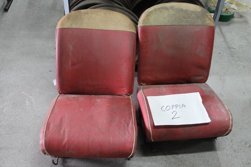 Fiat 500 600 - coppia, sedili