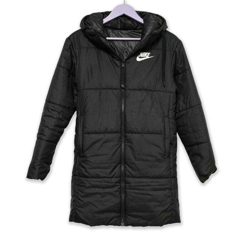 Giubbotto nike nero lungo con - nero,