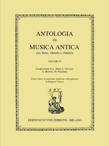 Antologia musica antica vol - antologia, di