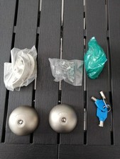 2 LUCCHETTI MERONI PER FURGONI CON 3 CHIAVI E ACCESSORI 