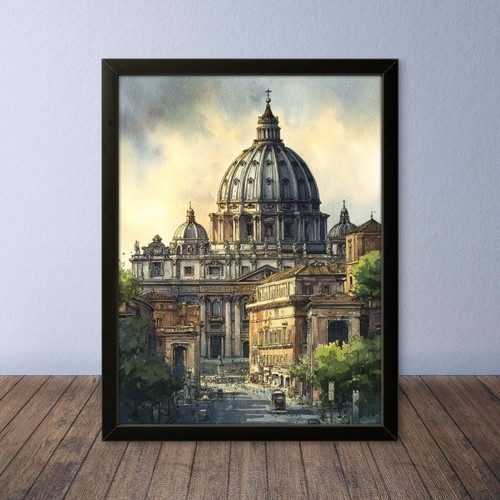 Cornice disegno acquarello - cornice, su