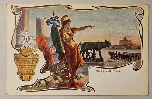 Cartolina militare 80 - cartolina,