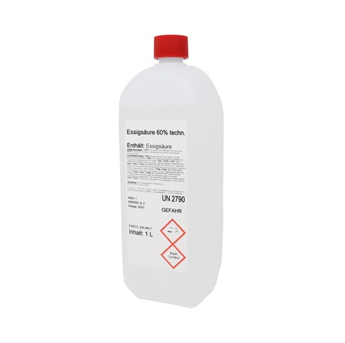 Acido acetico - acetico, 60%