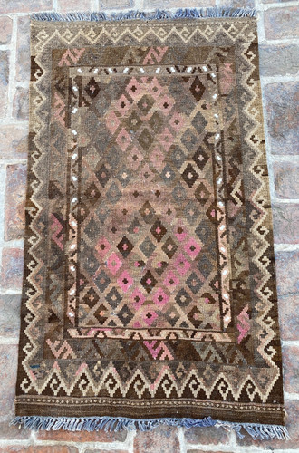Tappeto kilim afgano 5x4 - tappeto,