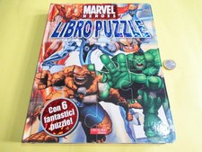MARVEL HEROES LIBRO PUZZLE CARTONATO SPIDERMAN UOMO RAGNO MARVEL GADGET No Corno