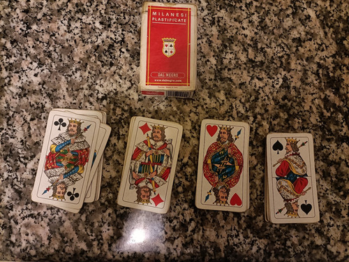 Carte gioco milanesi - da,