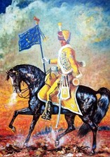 Serigrafia a colori su tela