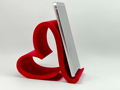 Cuore supporto smartphone - cuore,