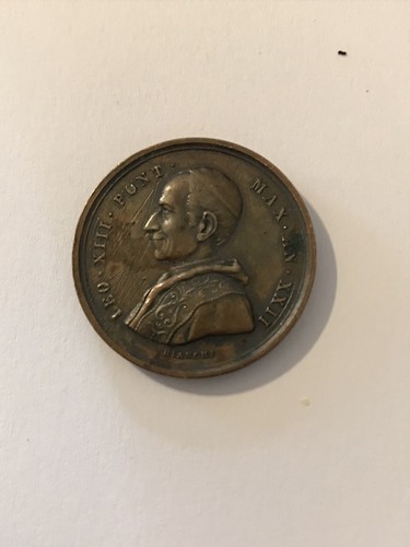 Medaglia papale leo xiii - medaglia,