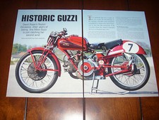 MOTO GUZZI DONDOLINO 1946 - ARTICOLO ORIGINALE 2011 