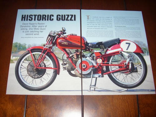 Moto guzzi dondolino 1946 - moto,