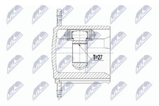 NTY Kit giunti albero motore