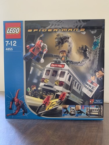 Lego 4855 spider man train - lego,
