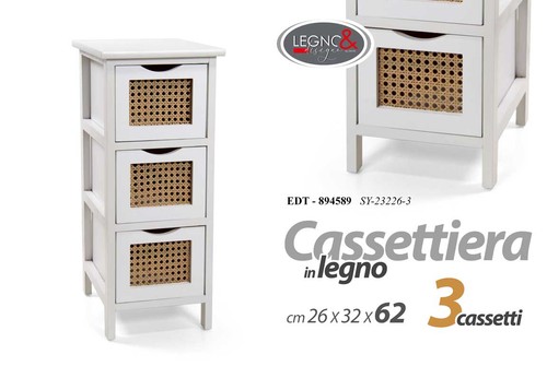 Cassettiera mobiletto slim - cassettiera,