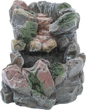 Cascata Effetto Pietra Con Pompa per Presepe – Ambientazione Rustica Artigianale