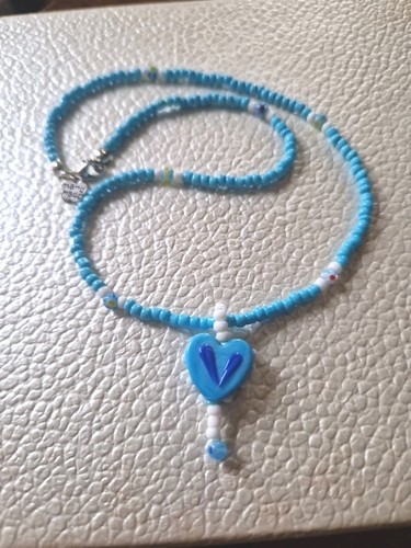 Collana perline turchesi - di,