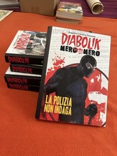 FUMETTI DIABOLIK NERO SU NERO PRIMI CINQUE NUMERI (1-5)