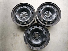 51966659 517638960 Tre Cerchi In Ferro Lamiera 6J/15 Et 44 FIAT FIORINO/QUBO