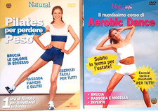 PILATES + AEROBIC DANCE 2 DVD COME NUOVI