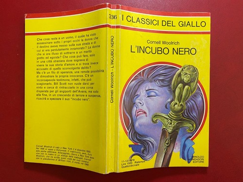 Cornell woolrich incubo - woolrich, l'