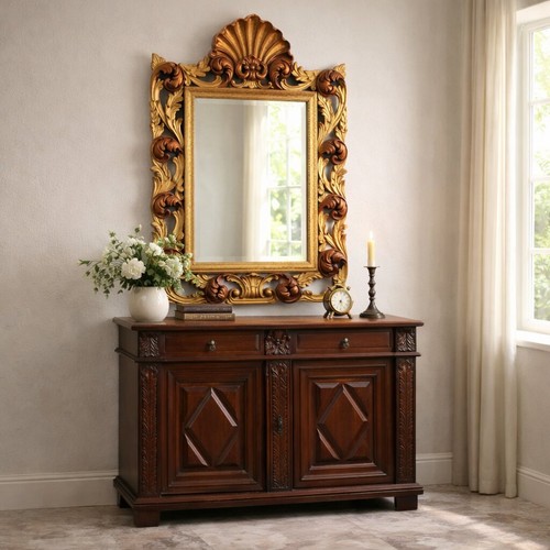 Specchio antico stile barocco - specchio,