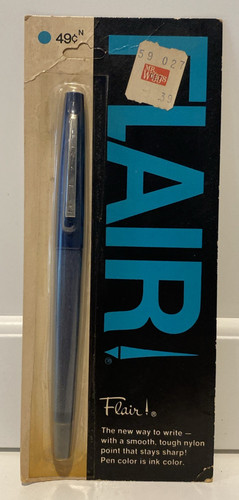 Penna vintage 1971 - , blu