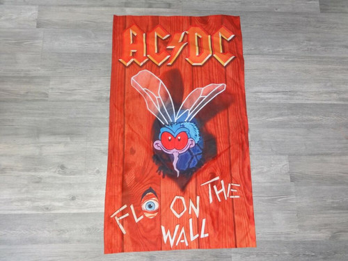 Dc posterflagge fahne - ac-dc,