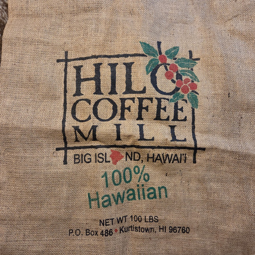 Hawaii hilo caffettiera - hawaii,