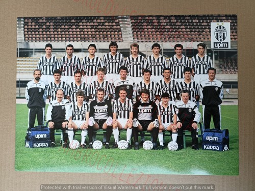 Maxi cartolina squadra calcio - cartolina,