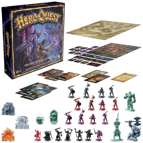 Juego mesa hasbro heroquest - de,