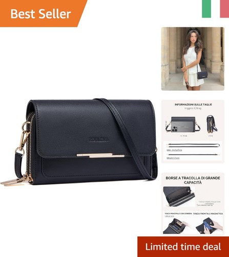 Compatta borsa tracolla con - compatta,