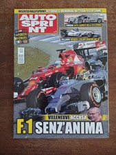 2014 02 24 AUTOSPRINT 24 FEBBRAIO 2014 ANNO LIII N.7 VILLENEUVE WILLIAMS BETTEGA