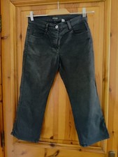 Pantaloni jeans neri Oviesse Tg.44 capri stretch vintage