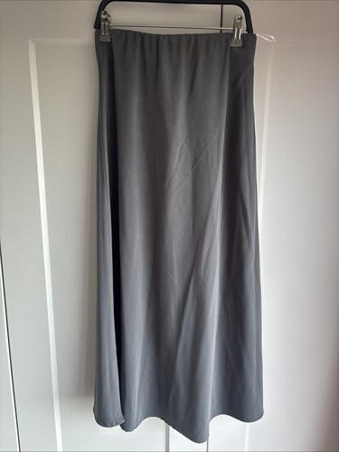 Pezzi gonna midi - grigio, raso