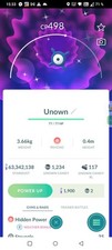 Shiny Unown X ✨Pokemon Go✨