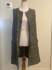 Gilet lungo broccato Zara