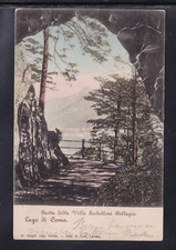 Cartolina Grotta della Villa Serbelloni Lago di Como Bellagio CB1042