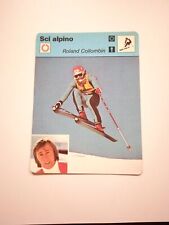 Sci Alpino Rizzoli Card - Roland Collombin #
