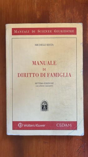 Manuale diritto famiglia - di,