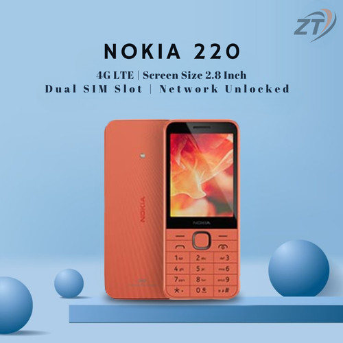 Nokia 220 peach - 220, |