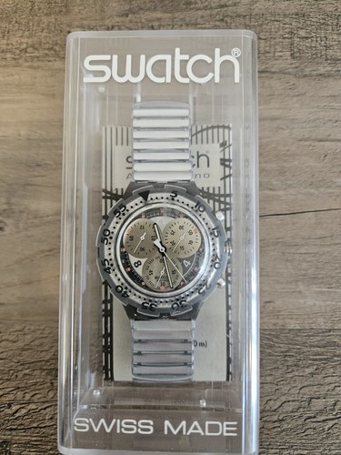 Swatch aqua chrono - aqua, scuba