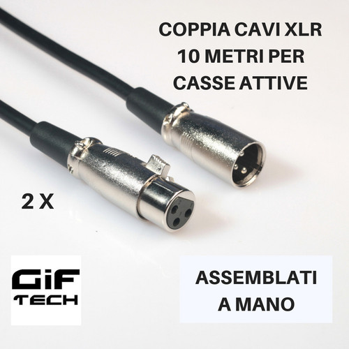 Coppia cavo metri - coppia, 10