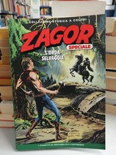 ZAGOR Speciale Repubblica n. 9 L'orda selvaggia Collezione storica a colori 2015