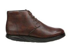 MBT scarpe uomo - stivaletti - CAMBRIDGE MID CUT M - dark brown - taglia 43