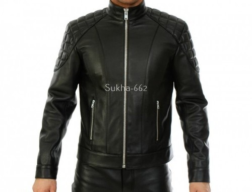 Giacca pelle nera - , racer