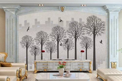 Pittura albero r19706 - pittura, 3d