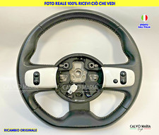 Volante Mini Cooper Originale PELLE Sterzo Manubrio Auto Volanti nero kit per